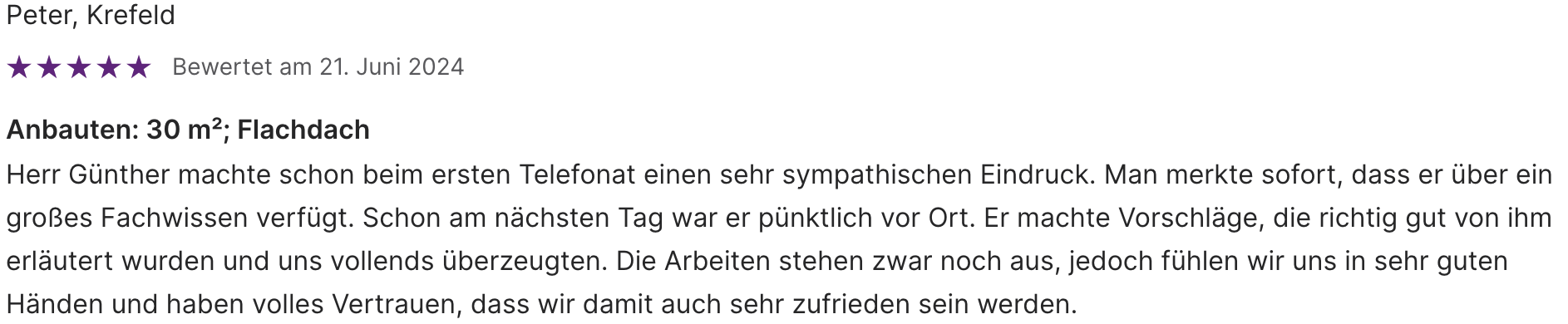 Kundenbewertung 10